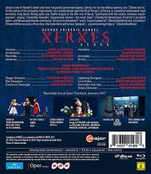 Georg Friedrich Händel (1685-1759): Xerxes, Blu-ray Disc