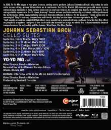 Johann Sebastian Bach (1685-1750): Cellosuiten BWV 1007-1012, Blu-ray Disc