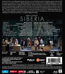 Umberto Giordano (1867-1948): Siberia, Blu-ray Disc