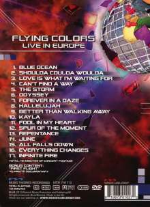 Flying Colors: Live In Europe, DVD