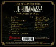 Joe Bonamassa: Live At Carnegie Hall: An Acoustic Evening, 2 CDs