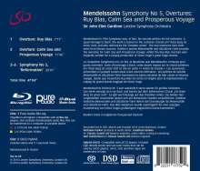 Felix Mendelssohn Bartholdy (1809-1847): Symphonie Nr.5 "Reformation", 1 Super Audio CD und 1 Blu-ray Audio