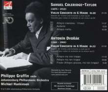 Samuel Coleridge-Taylor (1875-1912): Violinkonzert g-moll op.80, CD