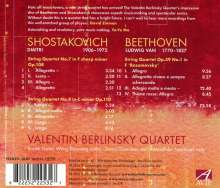 Dmitri Schostakowitsch (1906-1975): Streichquartette Nr.7 &amp; 8, CD