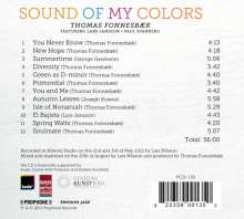 Thomas Fonnesbæk: Sounds Of My Colors, CD