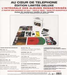 Téléphone: Au Coeur De Telephone - L'Integrale Vinyle (Limited Deluxe Edition) (remastered) (180g), 11 LPs und 3 Singles 7"