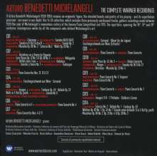 Arturo Benedetti Michelangeli - The Complete Warner Recordings, 14 CDs