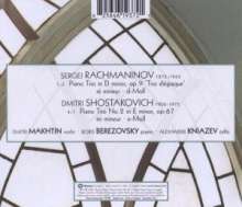 Sergej Rachmaninoff (1873-1943): Klaviertrio Nr.2 op.9 "Elegiaque", CD