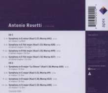 Antonio Rosetti (1750-1792): Symphonien Vol.1 &amp; 2 (Kaul I Nr.18,21-23,25,27,30,32), 2 CDs