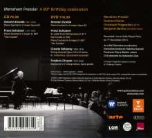 Menahem Pressler &amp; Quatuor Ebene - A 90th Birthday Celebration live in Paris, 1 CD und 1 DVD