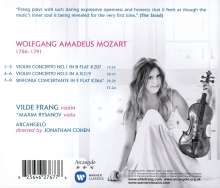 Wolfgang Amadeus Mozart (1756-1791): Violinkonzerte Nr.1 &amp; 5, CD
