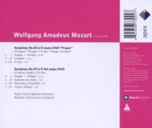 Wolfgang Amadeus Mozart (1756-1791): Symphonien Nr.38 &amp; 39, CD