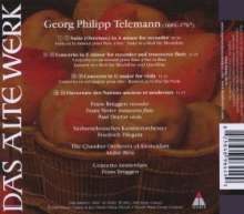 Georg Philipp Telemann (1681-1767): Ouvertüren &amp; Concerti, CD