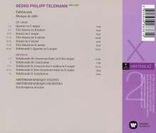 Georg Philipp Telemann (1681-1767): Tafelmusik (Ausz.), 2 CDs