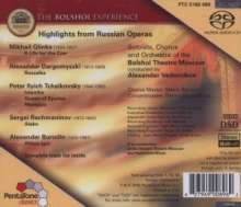 The Bolshoi Experience - Highlights aus russischen Opern, Super Audio CD