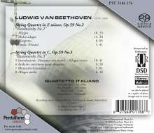 Ludwig van Beethoven (1770-1827): Streichquartette Nr.8 &amp; 9, Super Audio CD