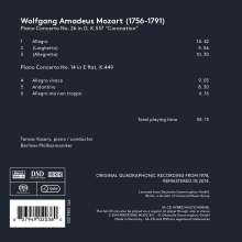 Wolfgang Amadeus Mozart (1756-1791): Klavierkonzerte Nr.14 &amp; 26, Super Audio CD