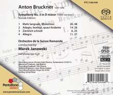 Anton Bruckner (1824-1896): Symphonie Nr.3, Super Audio CD