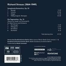Richard Strauss (1864-1949): Sinfonia Domestica op.53, Super Audio CD