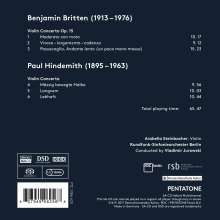 Arabella Steinbacher - Britten / Hindemith, Super Audio CD