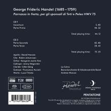 Georg Friedrich Händel (1685-1759): Parnasso in Festa (per gli sponsali di Teti e Peleo) HWV 73, 2 Super Audio CDs