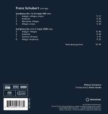 Franz Schubert (1797-1828): Symphonien Nr.1 &amp; 6, Super Audio CD