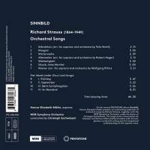 Richard Strauss (1864-1949): Orchesterlieder "Sinnbild", CD