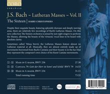 Johann Sebastian Bach (1685-1750): Lutherische Messen Vol.2, CD