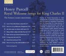 Henry Purcell (1659-1695): Royal Welcome Songs for King Charles II, CD