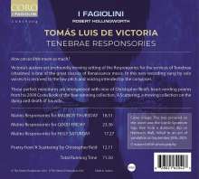Tomas Luis de Victoria (1548-1611): Tenebrae Responsories, CD