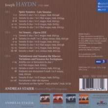 Andreas Staier Edition Vol.3 - Joseph Haydn, 3 CDs