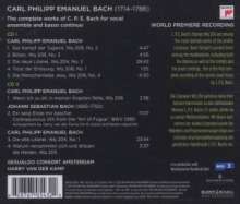 Carl Philipp Emanuel Bach (1714-1788): Litaneien,Motetten,Psalmen, 2 CDs
