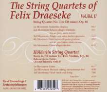 Felix Draeseke (1835-1913): Streichquartette Vol.2, CD