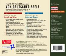 Hans Pfitzner (1869-1949): Eichendorff-Kantate "Von deutscher Seele" op.28, 2 CDs