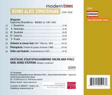 Bernd Alois Zimmermann (1918-1970): Alagoana (Caprichos Brasileiros - Ballett), CD