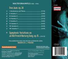 Walter Braunfels (1882-1954): Don Juan op.34, CD