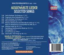 Walter Braunfels (1882-1954): Lieder, CD