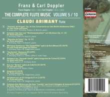Franz (1821-1883) &amp; Carl (1825-1900) Doppler: Kammermusik mit Flöte Vol.5, CD