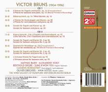 Victor Bruns (1904-1996): Kammermusik für Bläser, 2 CDs