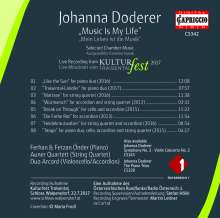 Johanna Doderer (geb. 1969): Kammermusik "Music Is My Life", CD