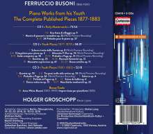 Ferruccio Busoni (1866-1924): Klavierwerke "Early Masterpieces 1877-1883", 3 CDs