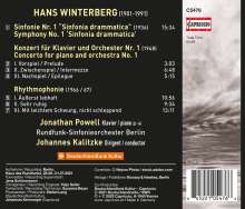 Hans Winterberg (1901-1991): Sinfonia drammatica, CD