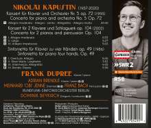 Nikolai Kapustin (1937-2020): Klavierkonzert Nr.5 op.72, CD