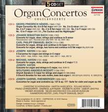 Orgelkonzerte, 5 CDs
