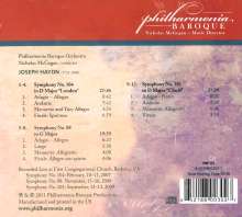 Joseph Haydn (1732-1809): Symphonien Nr.88,101,104, CD