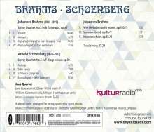 Johannes Brahms (1833-1897): Streichquartett Nr.3, CD