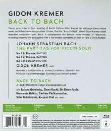 Johann Sebastian Bach (1685-1750): Sonaten &amp; Partiten für Violine BWV 1002,1004,1006, Blu-ray Disc
