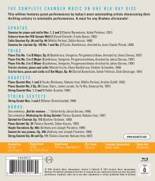 Johannes Brahms (1833-1897): Kammermusik (Gesamt-Aufnahme auf einer Blu-ray), Blu-ray Disc
