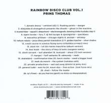 Prins Thomas: Rainbow Disco Club Vol.1, CD