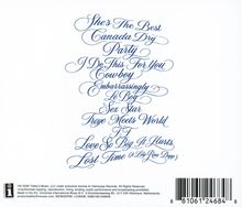 Songtitel in kursiver, eleganter Schriftform gestapelt, unten ein Barcode.